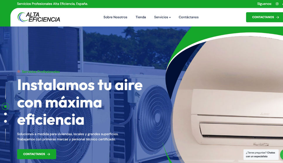 Servicios Alta Eficiencia